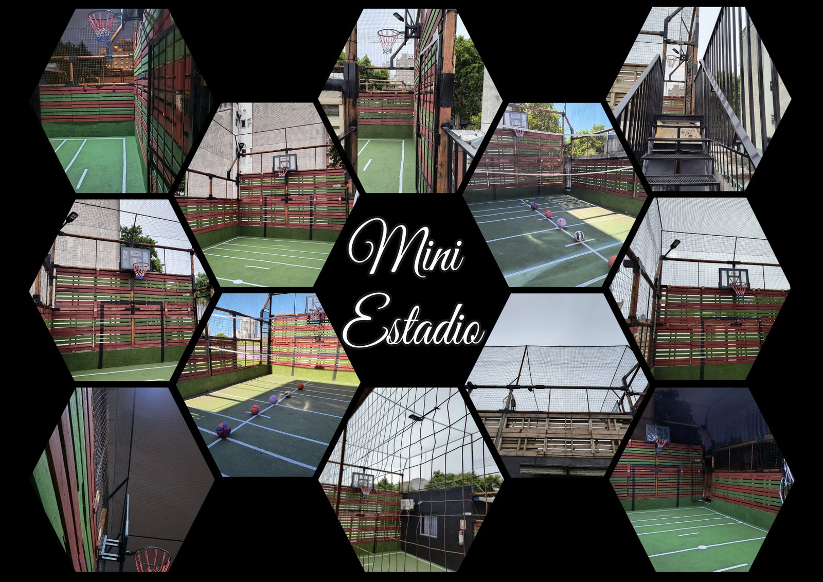 Estadio collage